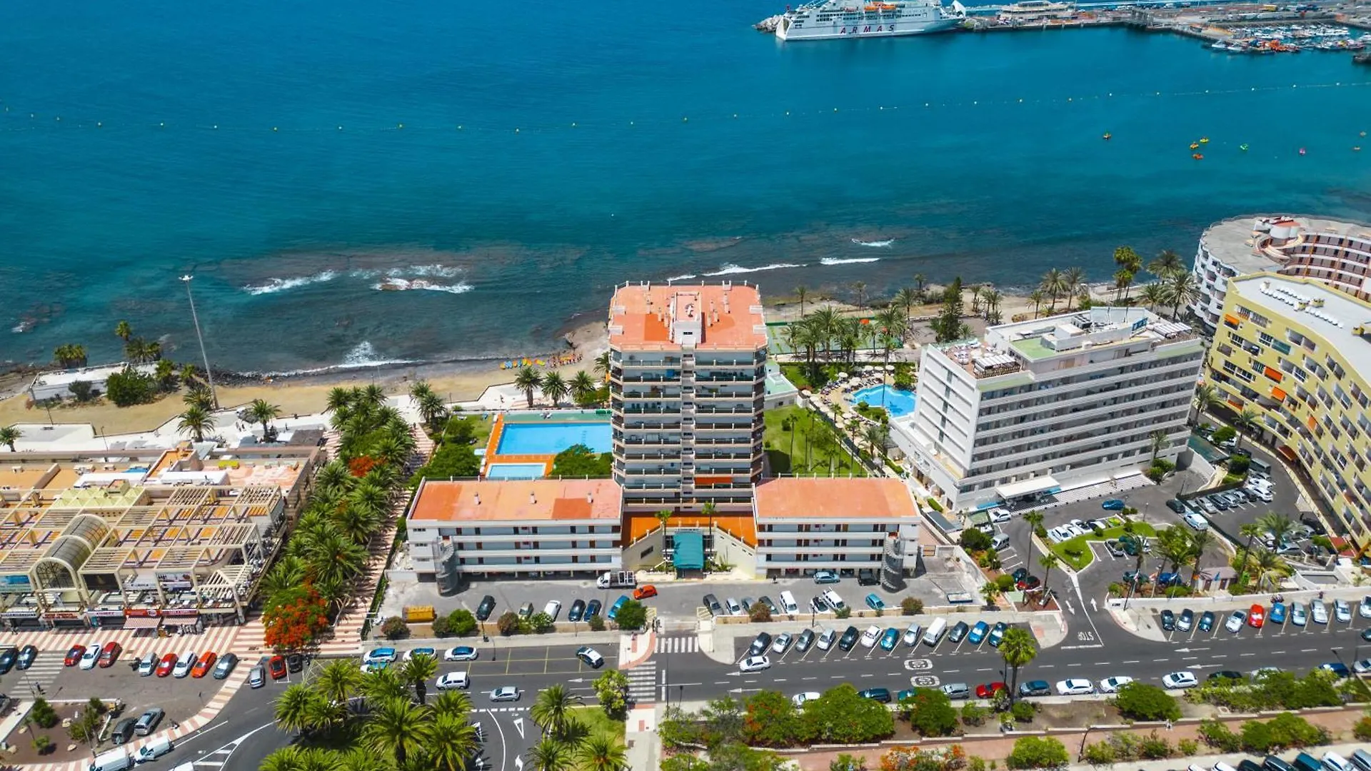 Go2Tenerife Apart'Dida Pool & First Line Of The Sea 洛斯克里斯蒂亚诺斯 西班牙